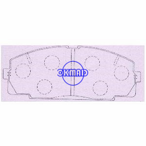 FOTON MPX TOYOTA HIACE Pastilha de freio FMSI:8455-D1344 OEM:04465-25040 MKD2064 FDB554 FDB1884 GDB3059 GDB770 WVA:21468 24158 24159 24160, FD2064